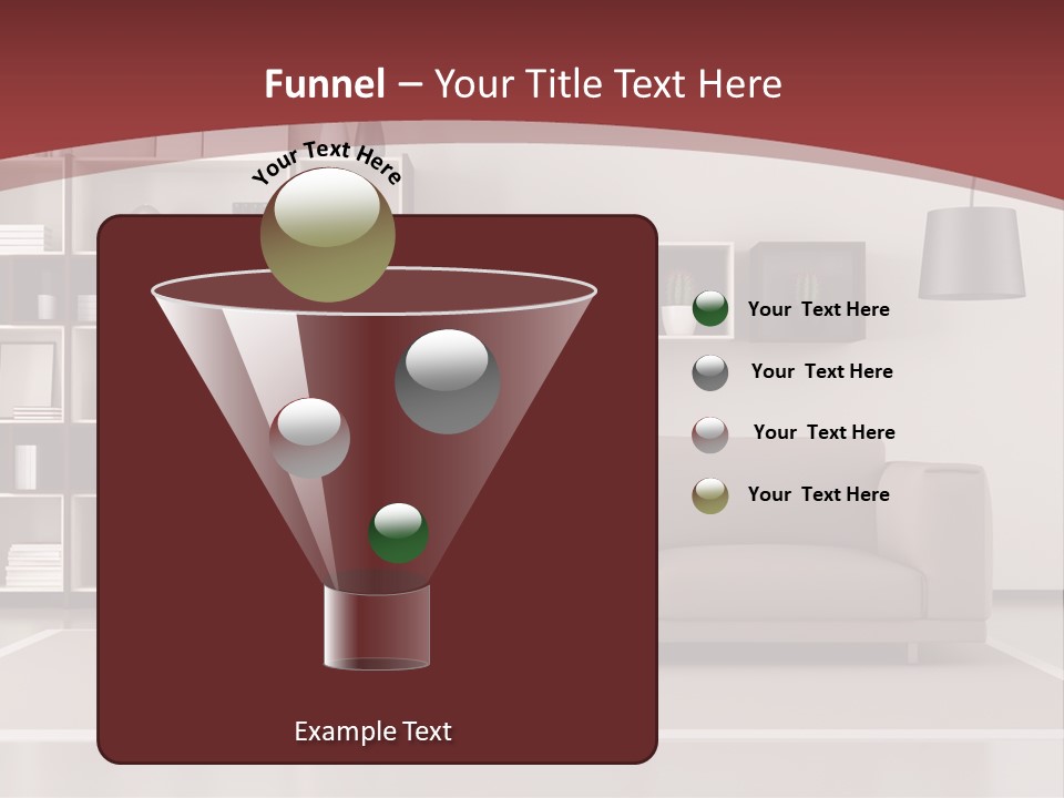 Room Brown Lifestyle PowerPoint Template
