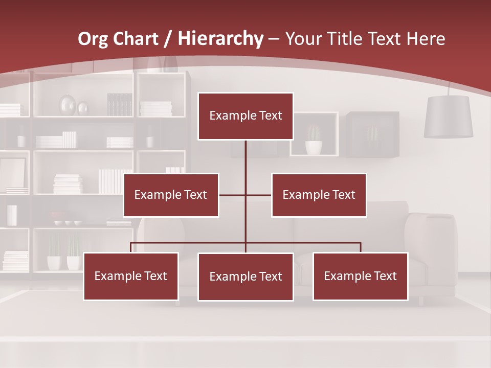 Room Brown Lifestyle PowerPoint Template
