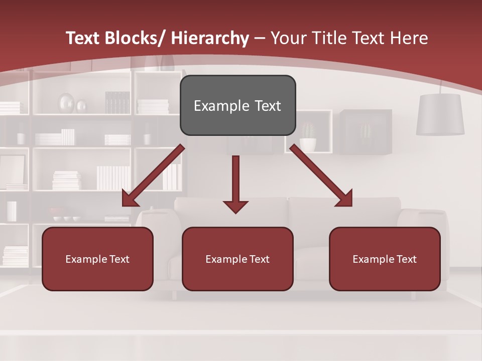 Room Brown Lifestyle PowerPoint Template