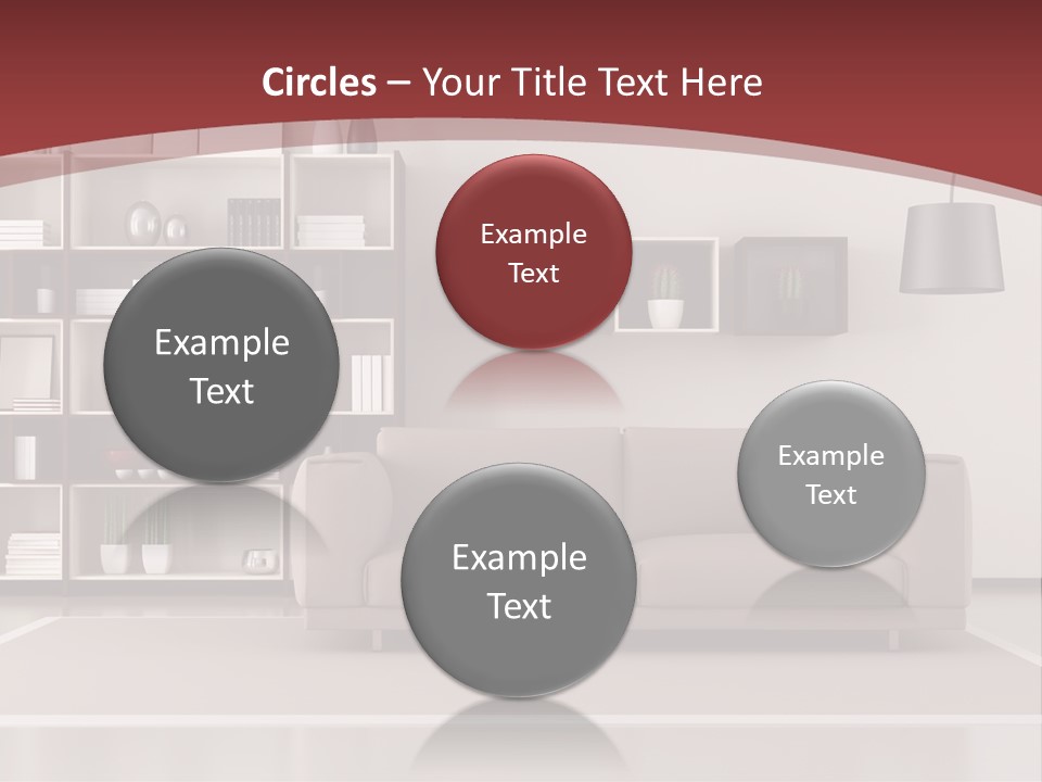 Room Brown Lifestyle PowerPoint Template