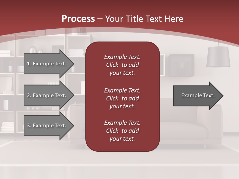 Room Brown Lifestyle PowerPoint Template