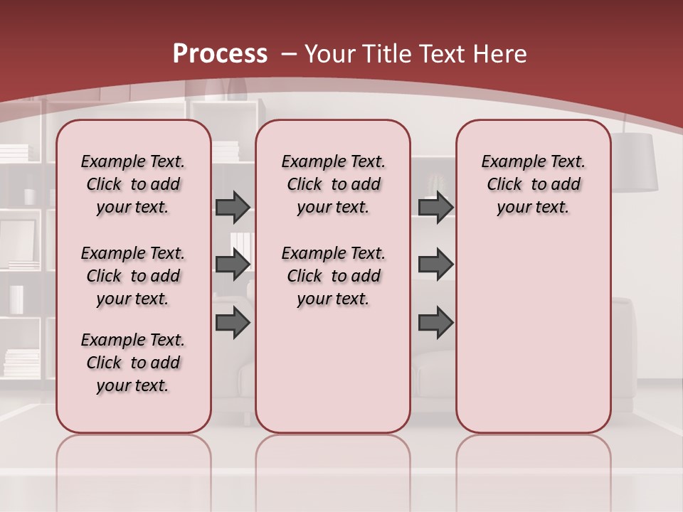 Room Brown Lifestyle PowerPoint Template