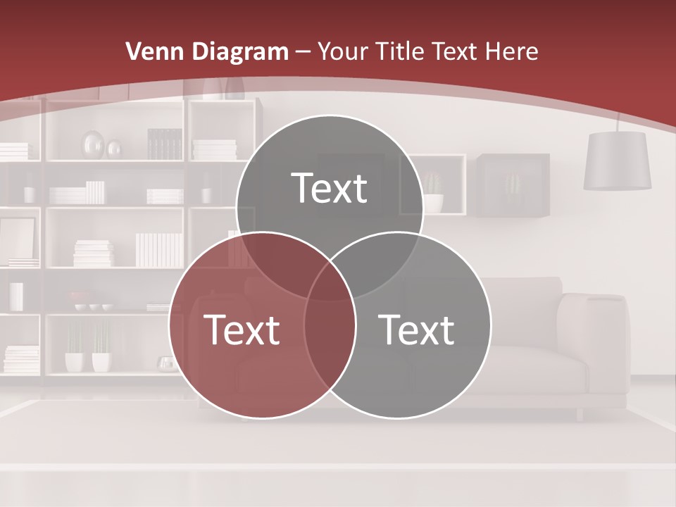 Room Brown Lifestyle PowerPoint Template