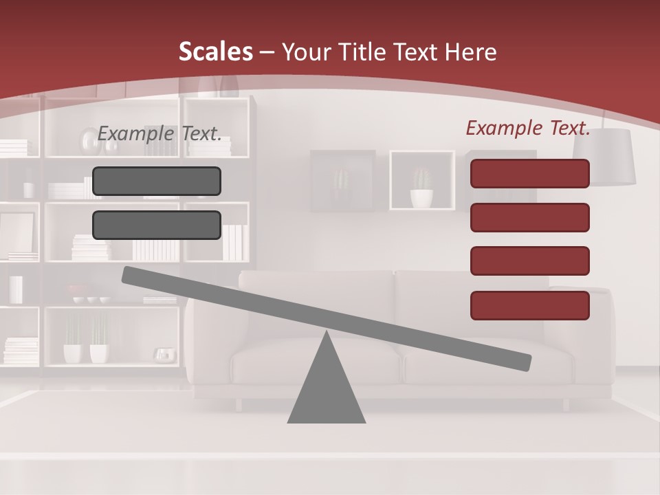 Room Brown Lifestyle PowerPoint Template
