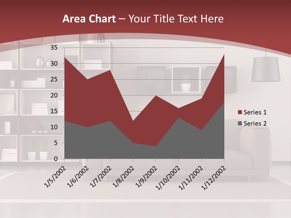 Room Brown Lifestyle PowerPoint Template