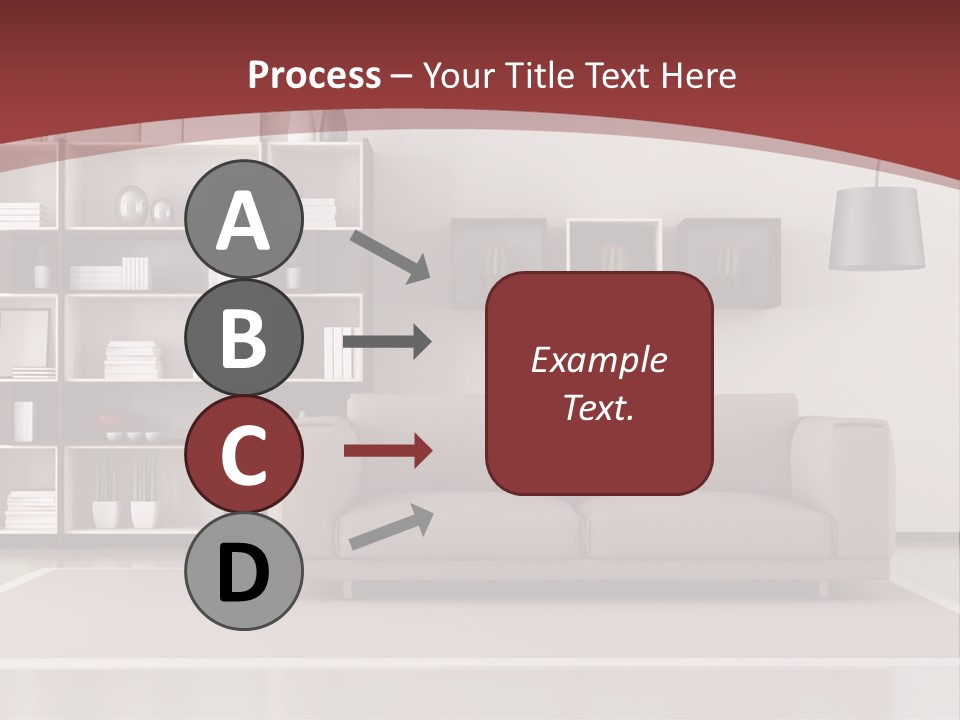 Room Brown Lifestyle PowerPoint Template