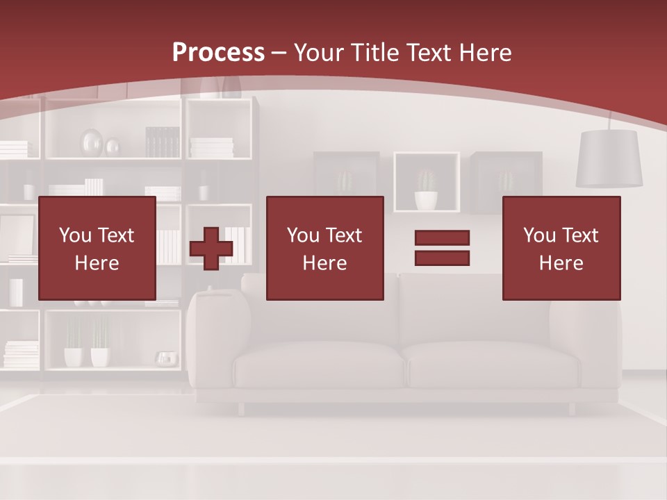 Room Brown Lifestyle PowerPoint Template