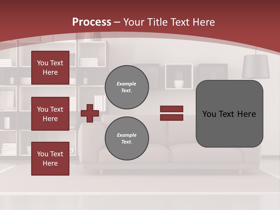 Room Brown Lifestyle PowerPoint Template