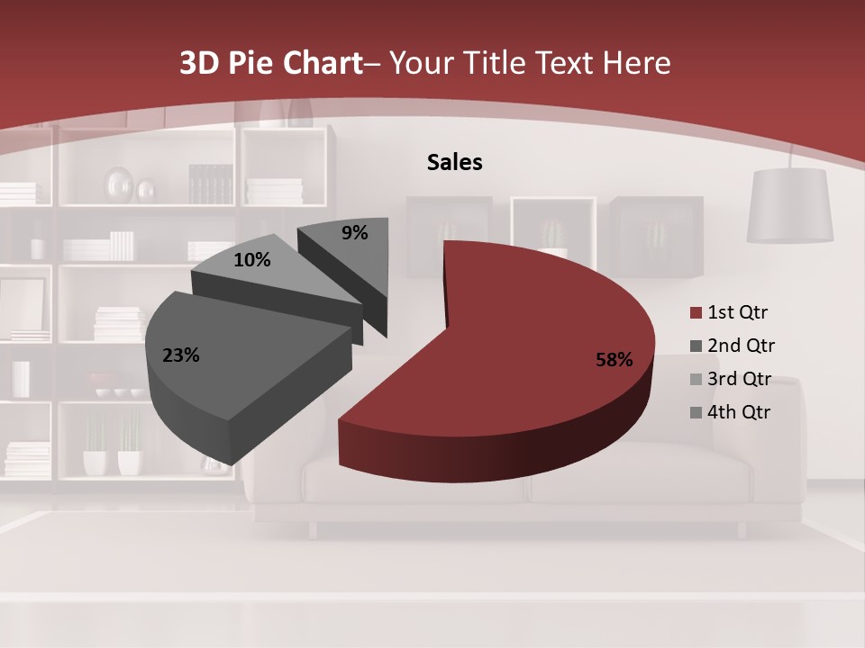 Room Brown Lifestyle PowerPoint Template