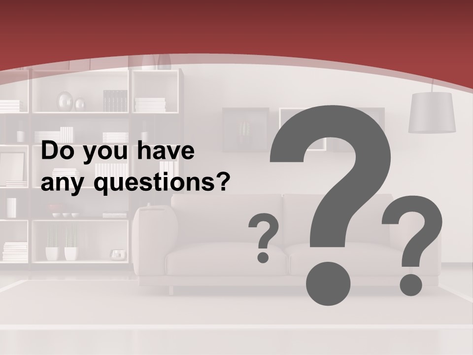 Room Brown Lifestyle PowerPoint Template