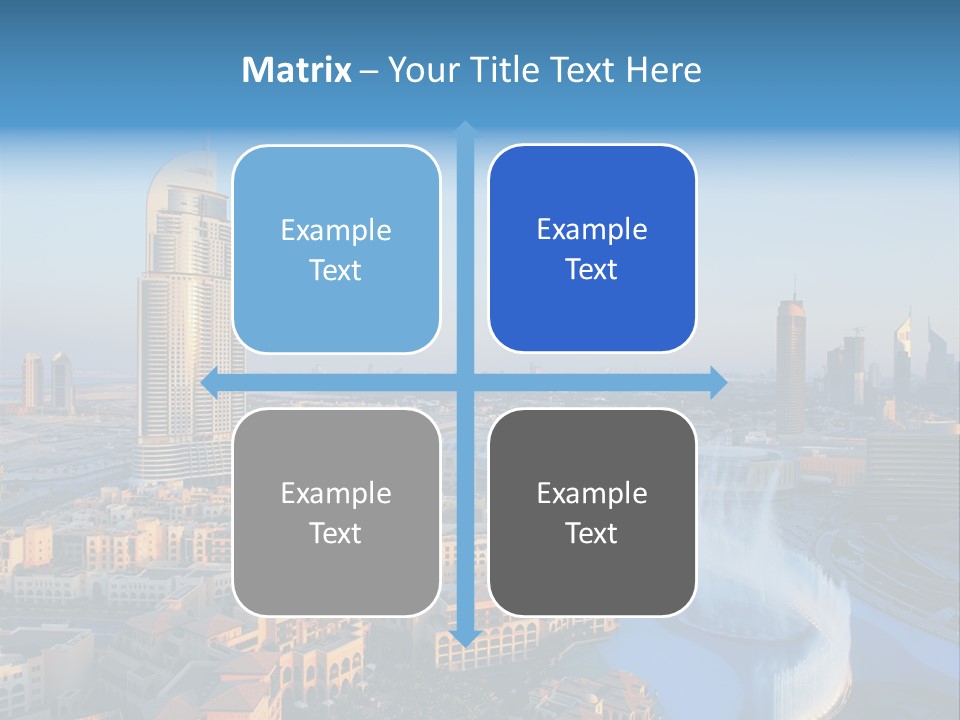 Gulf Building United PowerPoint Template