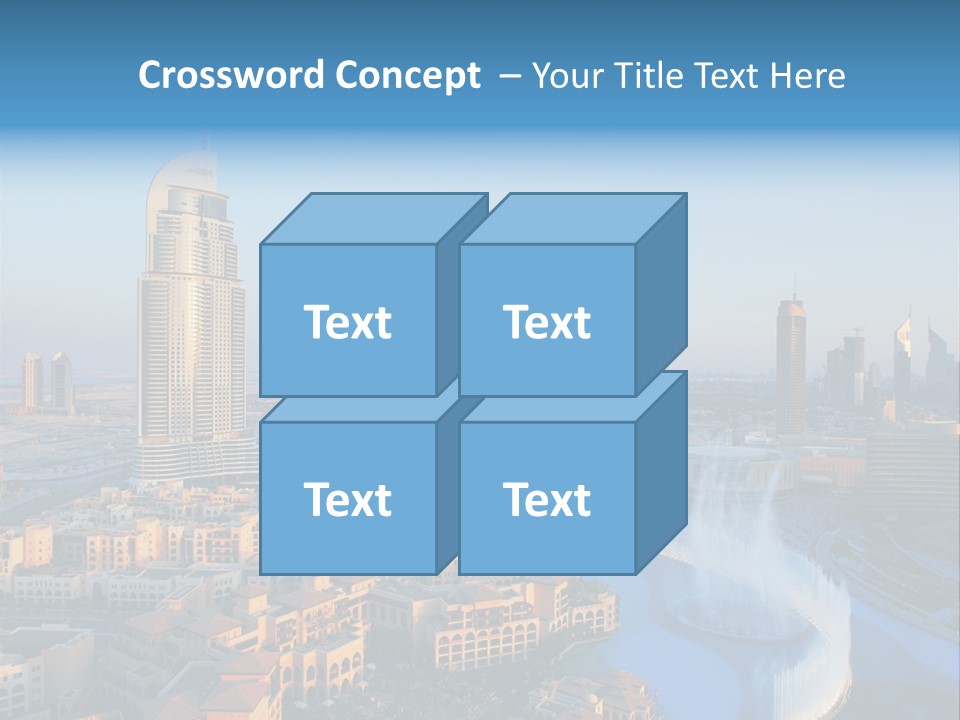 Gulf Building United PowerPoint Template