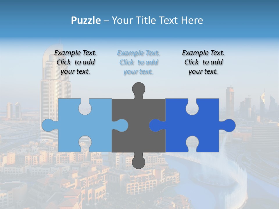 Gulf Building United PowerPoint Template