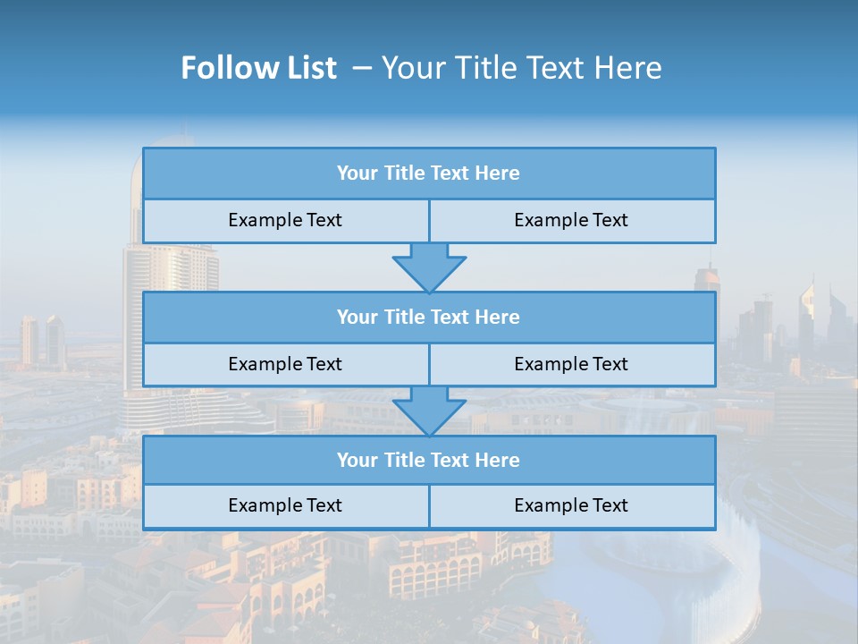 Gulf Building United PowerPoint Template