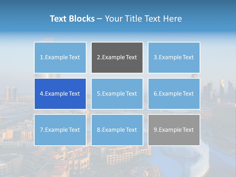 Gulf Building United PowerPoint Template