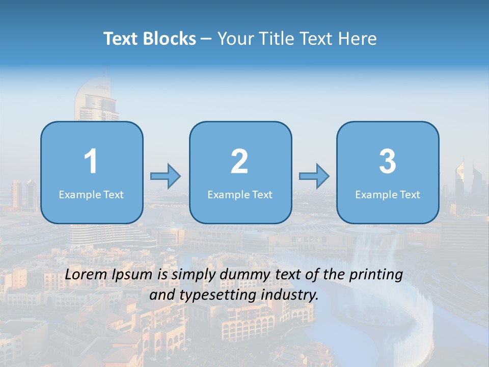 Gulf Building United PowerPoint Template