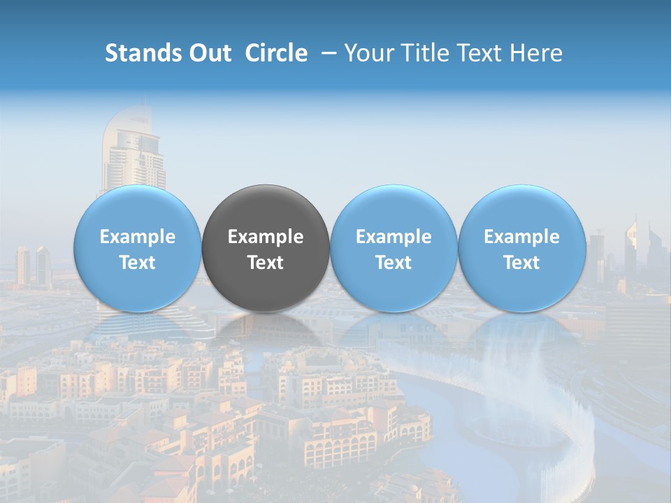 Gulf Building United PowerPoint Template