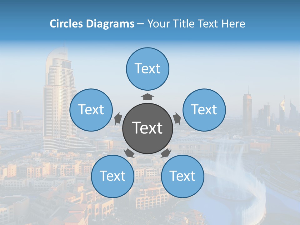 Gulf Building United PowerPoint Template