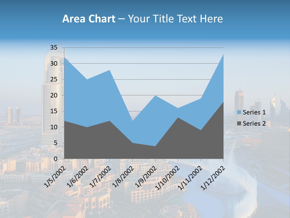 Gulf Building United PowerPoint Template