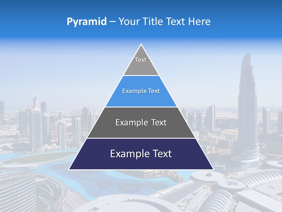 Downtown Exterior Hotel PowerPoint Template