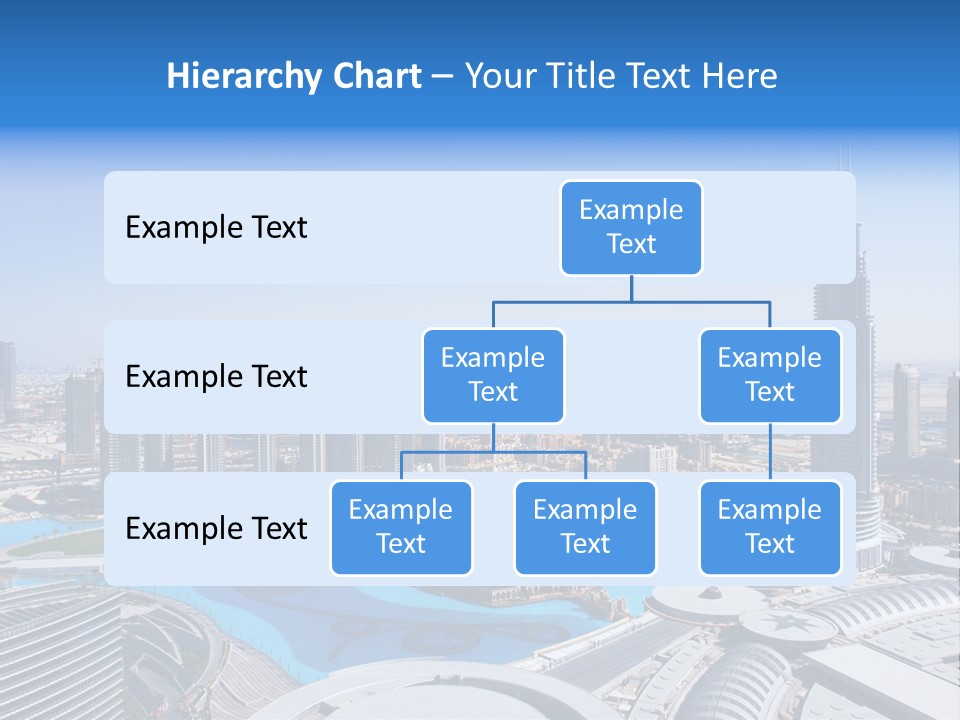 Downtown Exterior Hotel PowerPoint Template