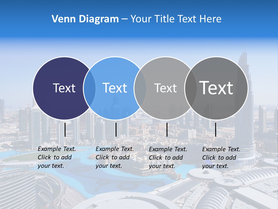 Downtown Exterior Hotel PowerPoint Template