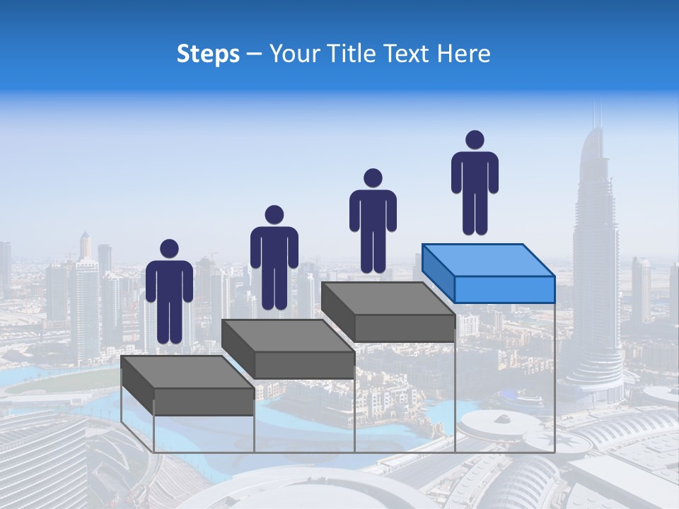 Downtown Exterior Hotel PowerPoint Template