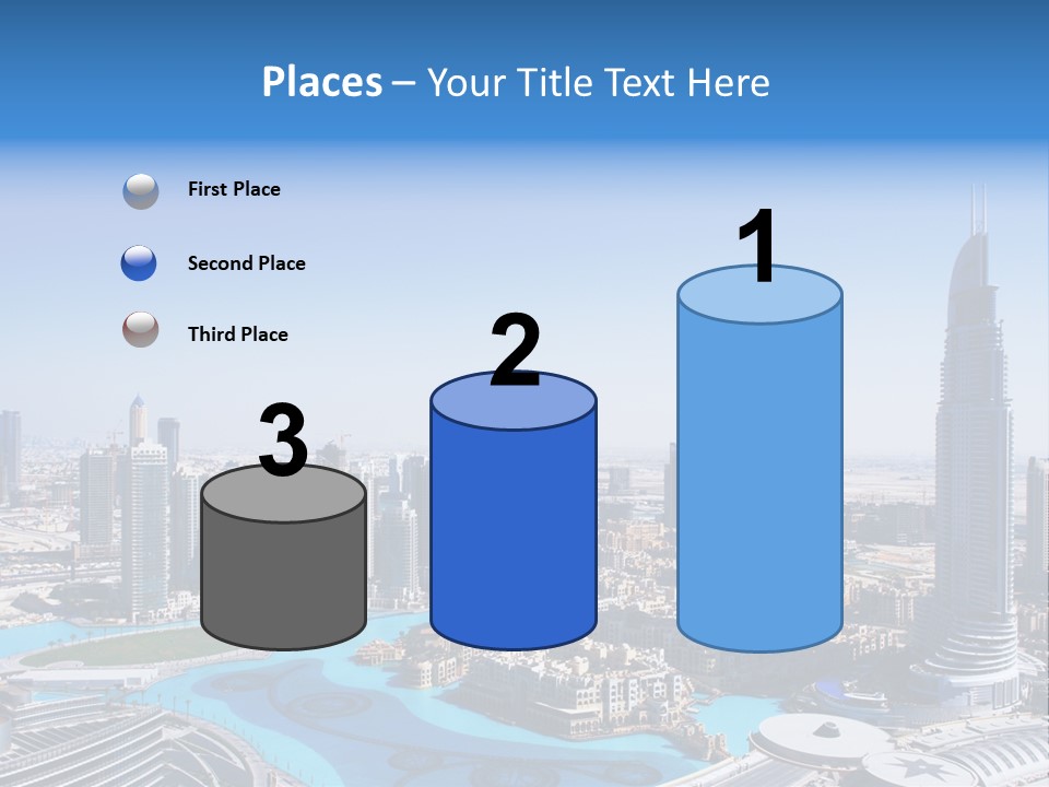 Structure Arabian Building PowerPoint Template