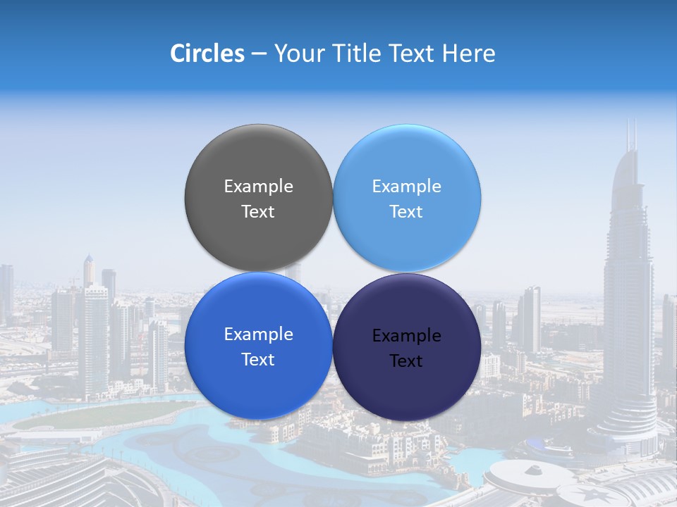 Structure Arabian Building PowerPoint Template