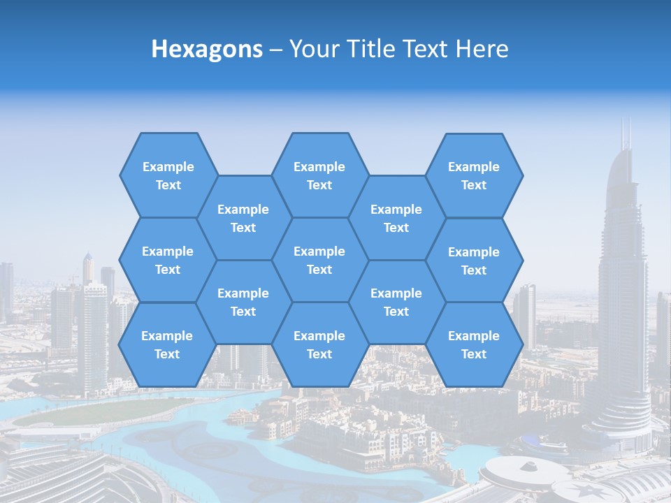 Structure Arabian Building PowerPoint Template