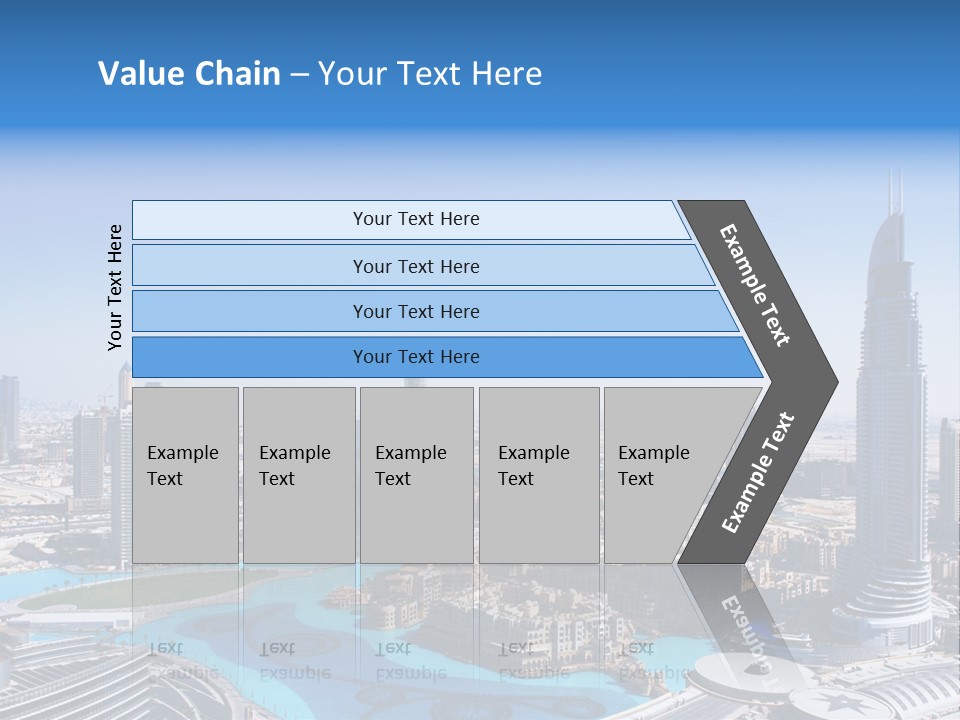 Structure Arabian Building PowerPoint Template