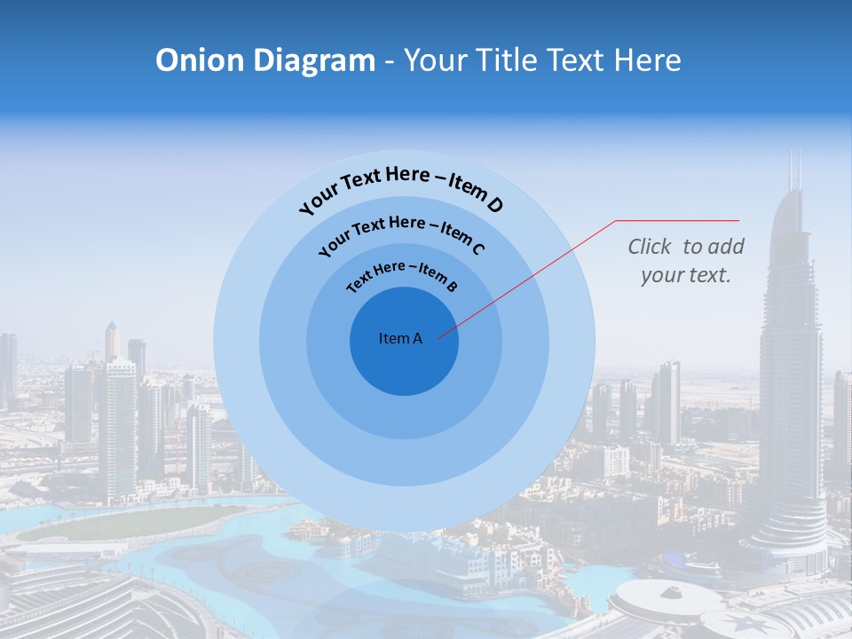 Structure Arabian Building PowerPoint Template