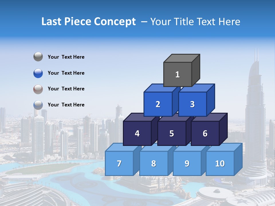 Structure Arabian Building PowerPoint Template