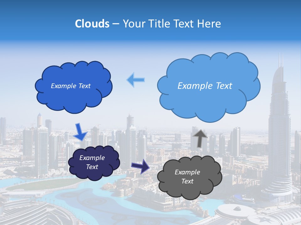 Structure Arabian Building PowerPoint Template