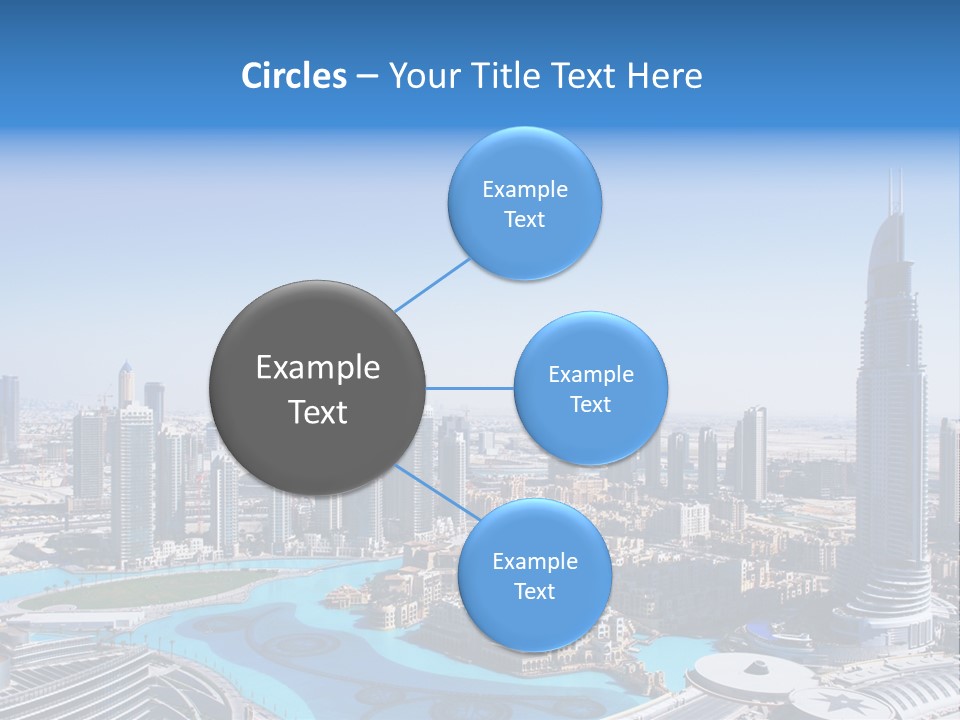 Structure Arabian Building PowerPoint Template