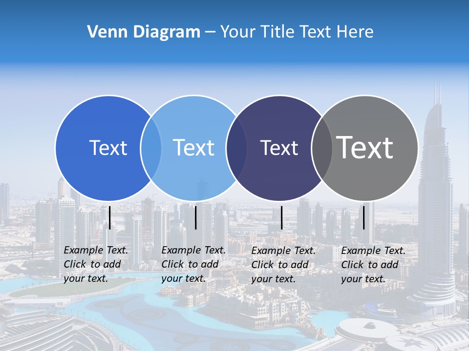 Structure Arabian Building PowerPoint Template