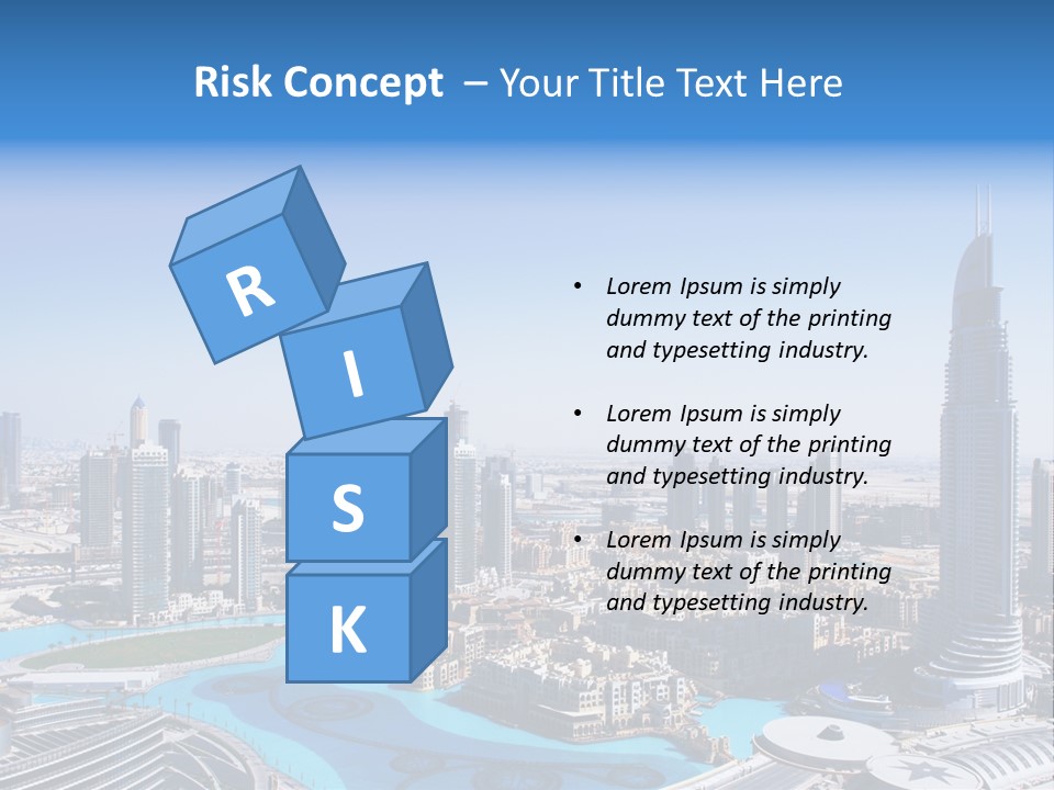 Structure Arabian Building PowerPoint Template