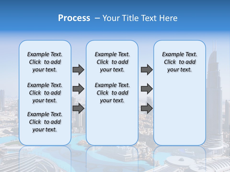 Structure Arabian Building PowerPoint Template
