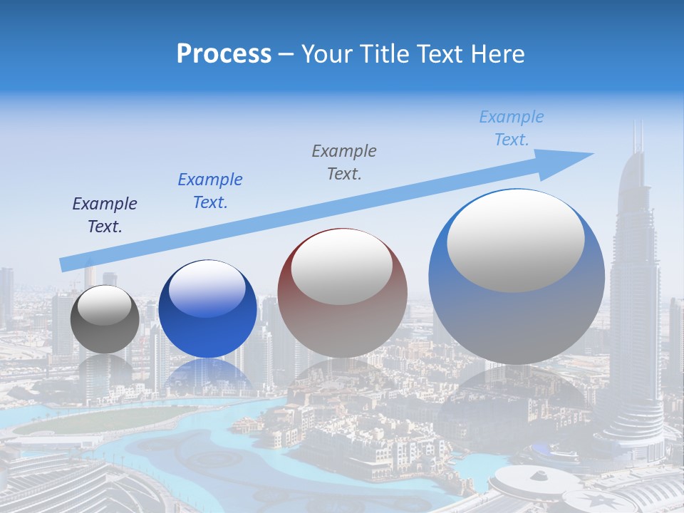 Structure Arabian Building PowerPoint Template