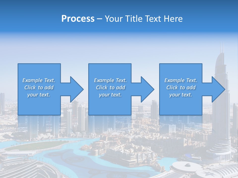 Structure Arabian Building PowerPoint Template