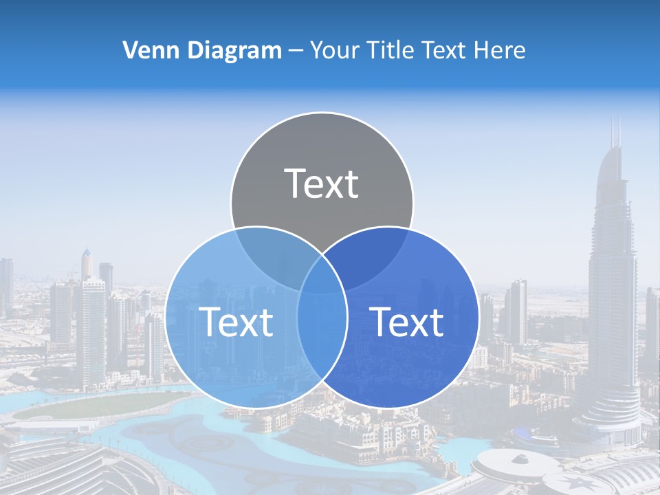 Structure Arabian Building PowerPoint Template