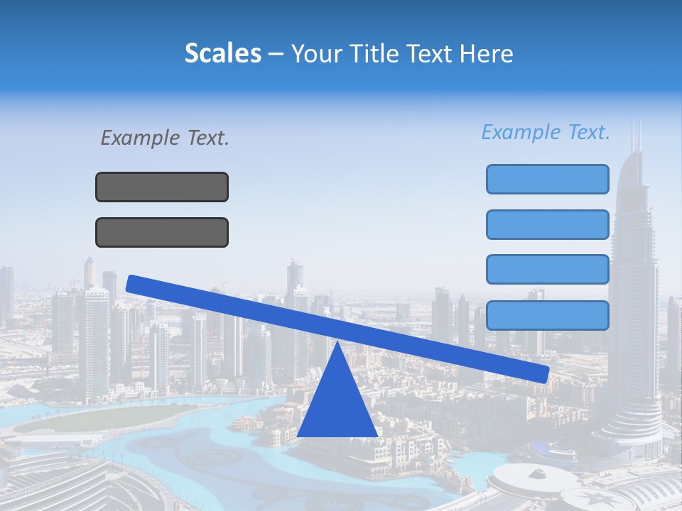 Structure Arabian Building PowerPoint Template