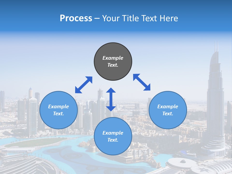 Structure Arabian Building PowerPoint Template