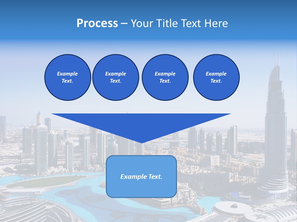 Structure Arabian Building PowerPoint Template