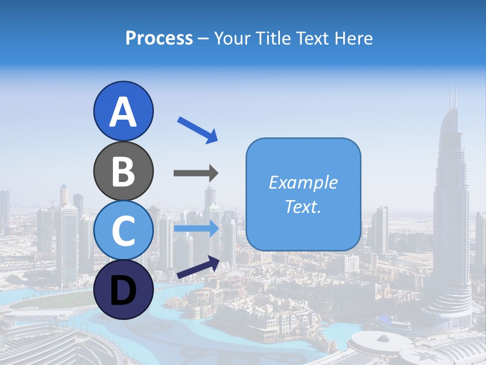 Structure Arabian Building PowerPoint Template