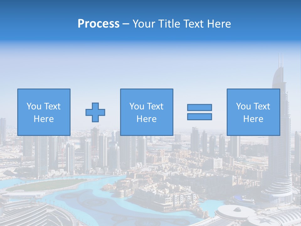 Structure Arabian Building PowerPoint Template