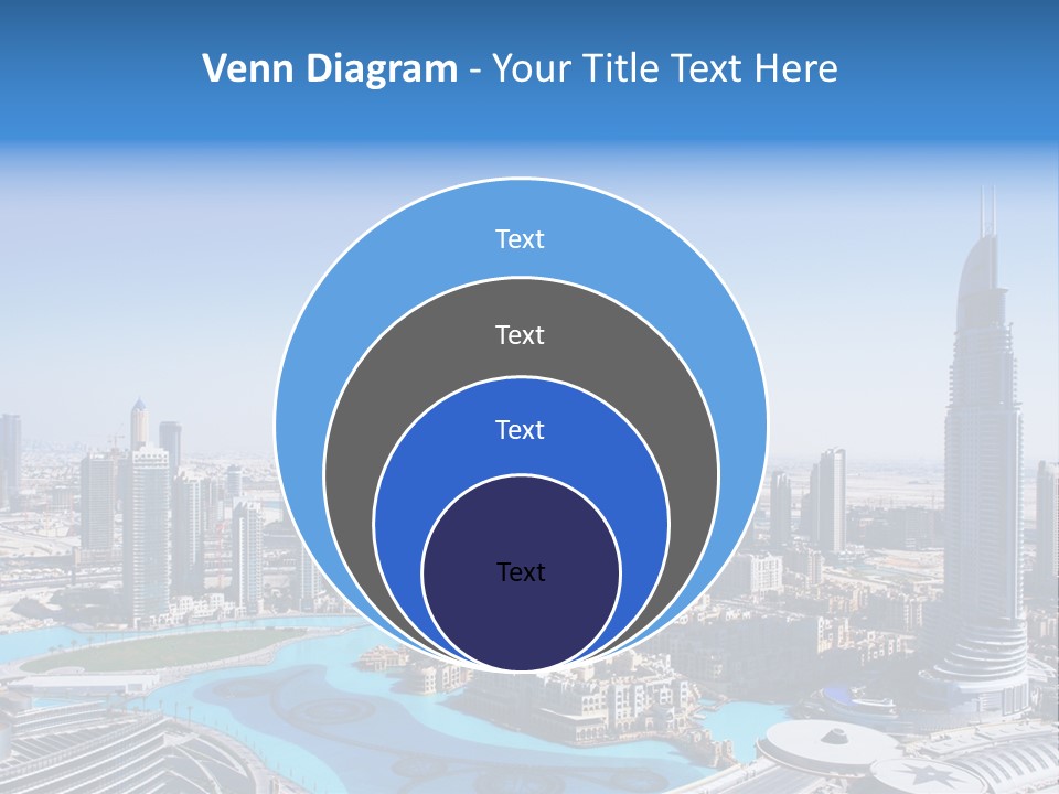 Structure Arabian Building PowerPoint Template