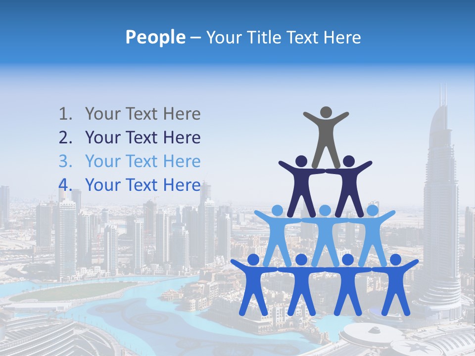 Structure Arabian Building PowerPoint Template