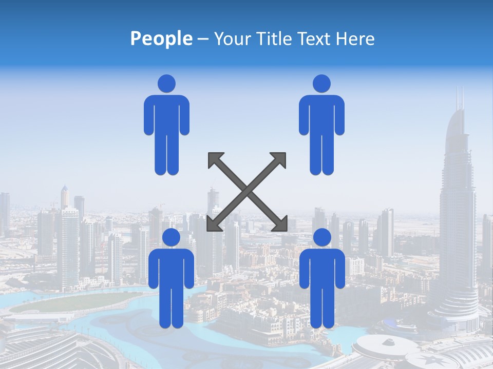 Structure Arabian Building PowerPoint Template