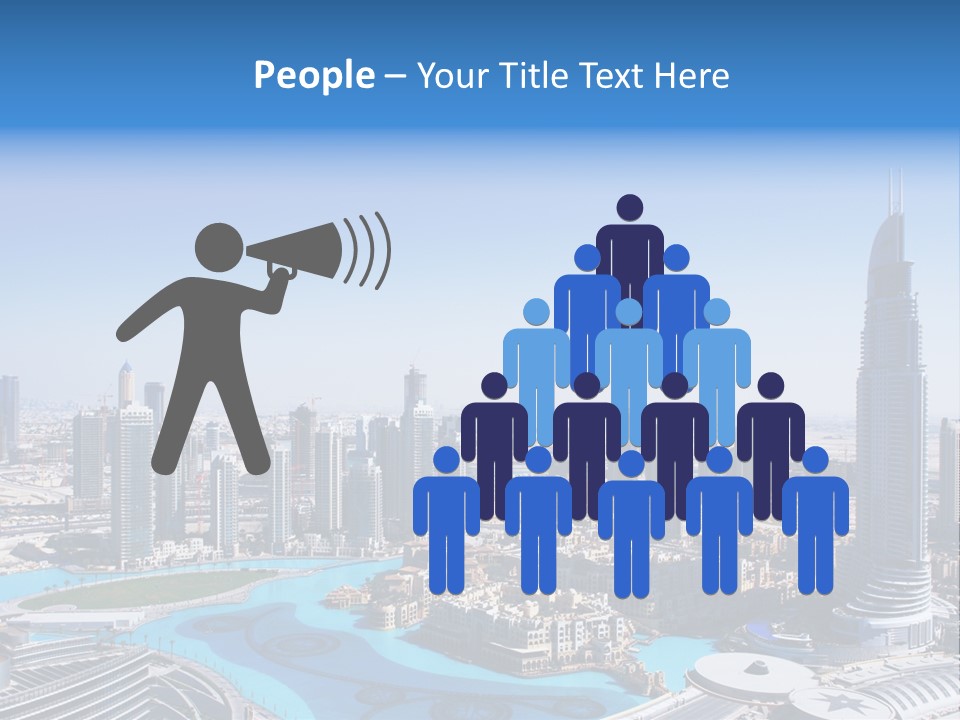 Structure Arabian Building PowerPoint Template